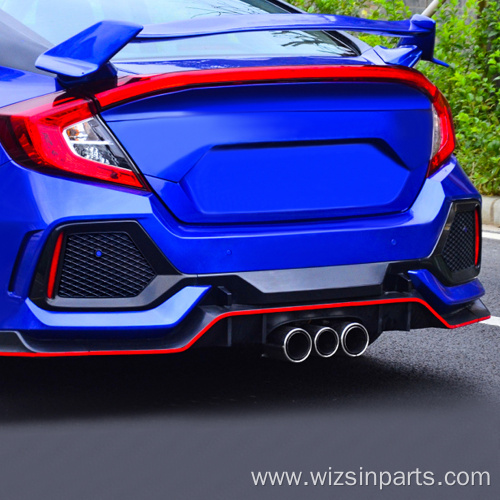 Rear Bumper For Honda Civic Type-R